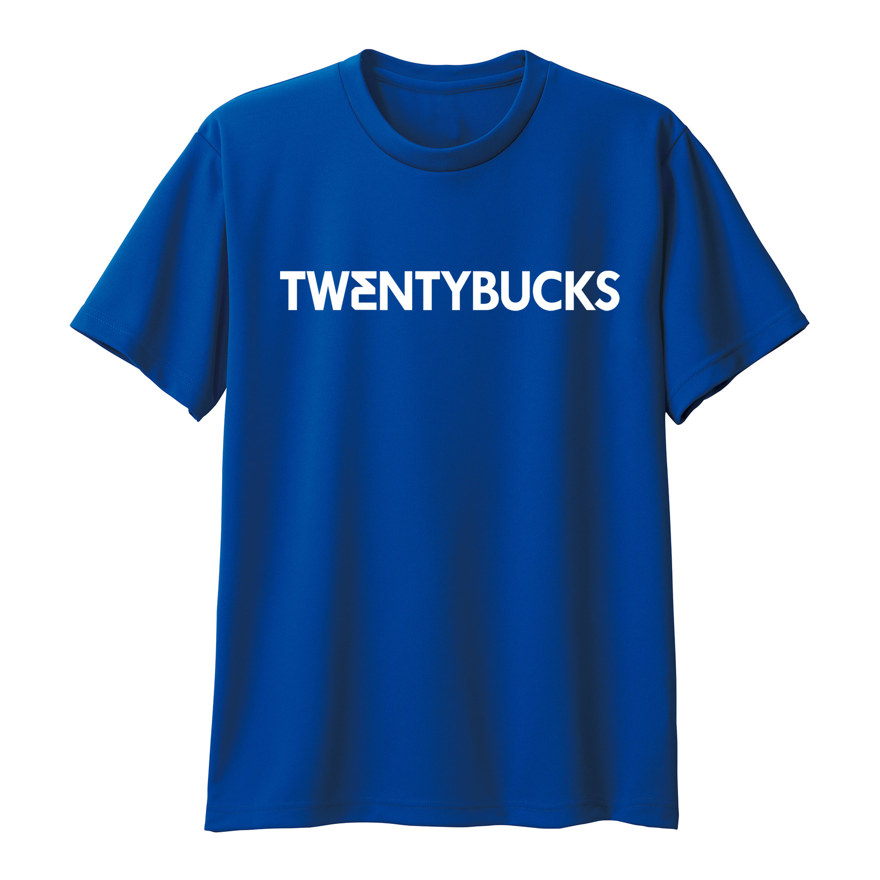 투엔티벅스 퍼포먼스 티셔츠 TB-300_로열 블루