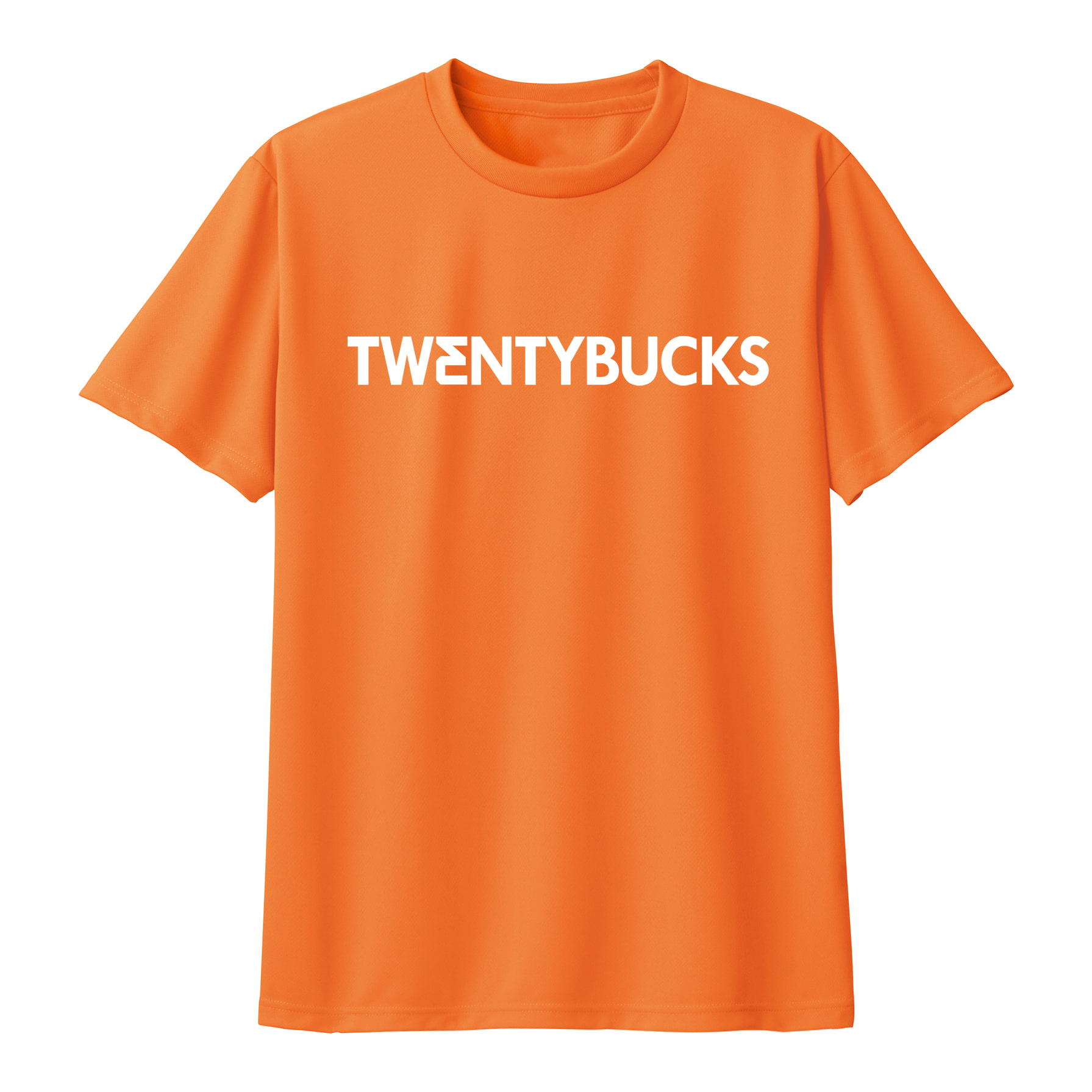 투엔티벅스 퍼포먼스 티셔츠 TB-300 오렌지