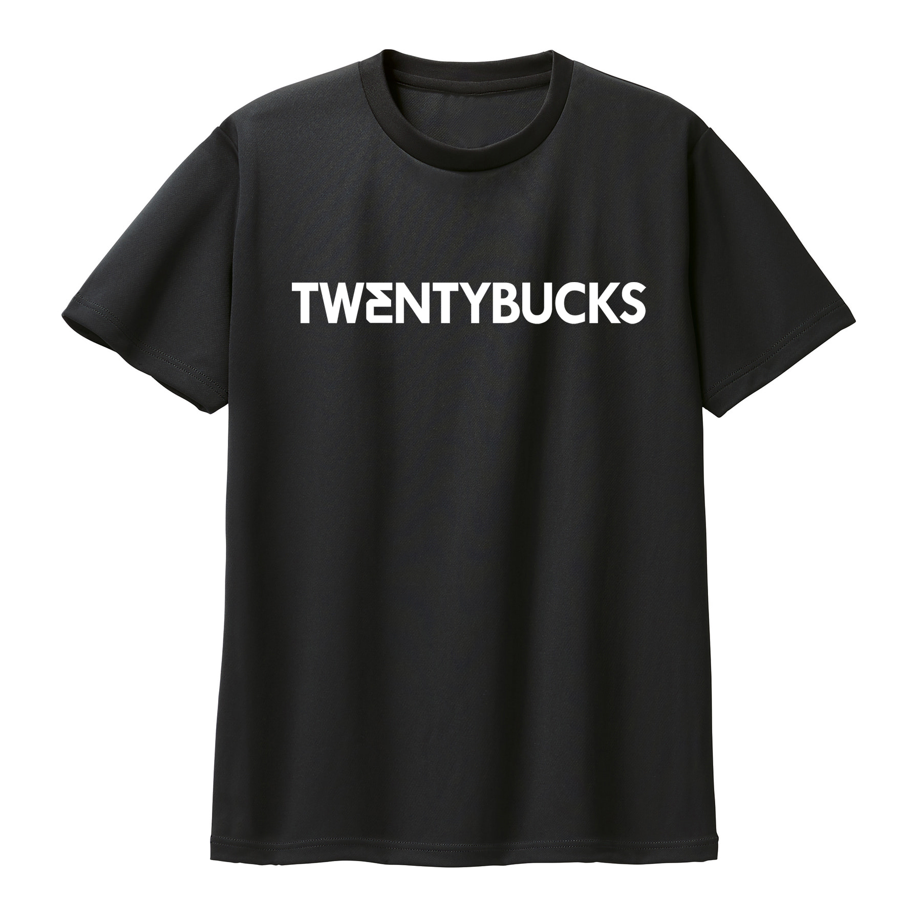 투엔티벅스 퍼포먼스 티셔츠 TB-300_블랙